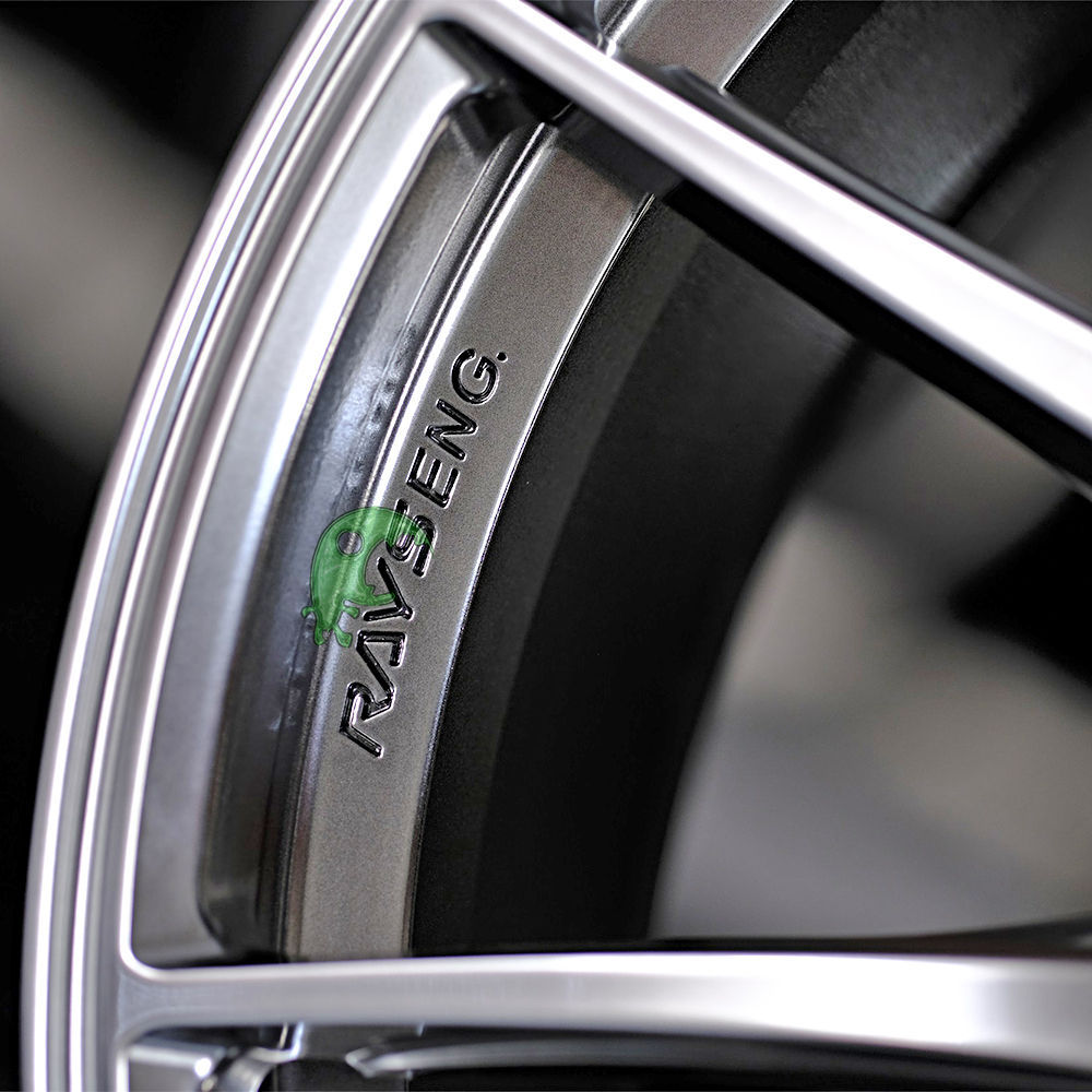 JDM Style Forged Wheel 1 Piece Design Customization By T6061-T6 Aluminum Alloy