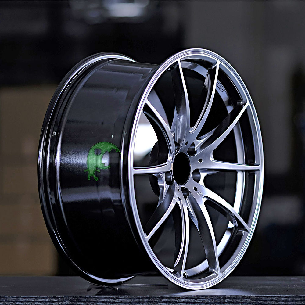 JDM Style Forged Wheel 1 Piece Design Customization By T6061-T6 Aluminum Alloy