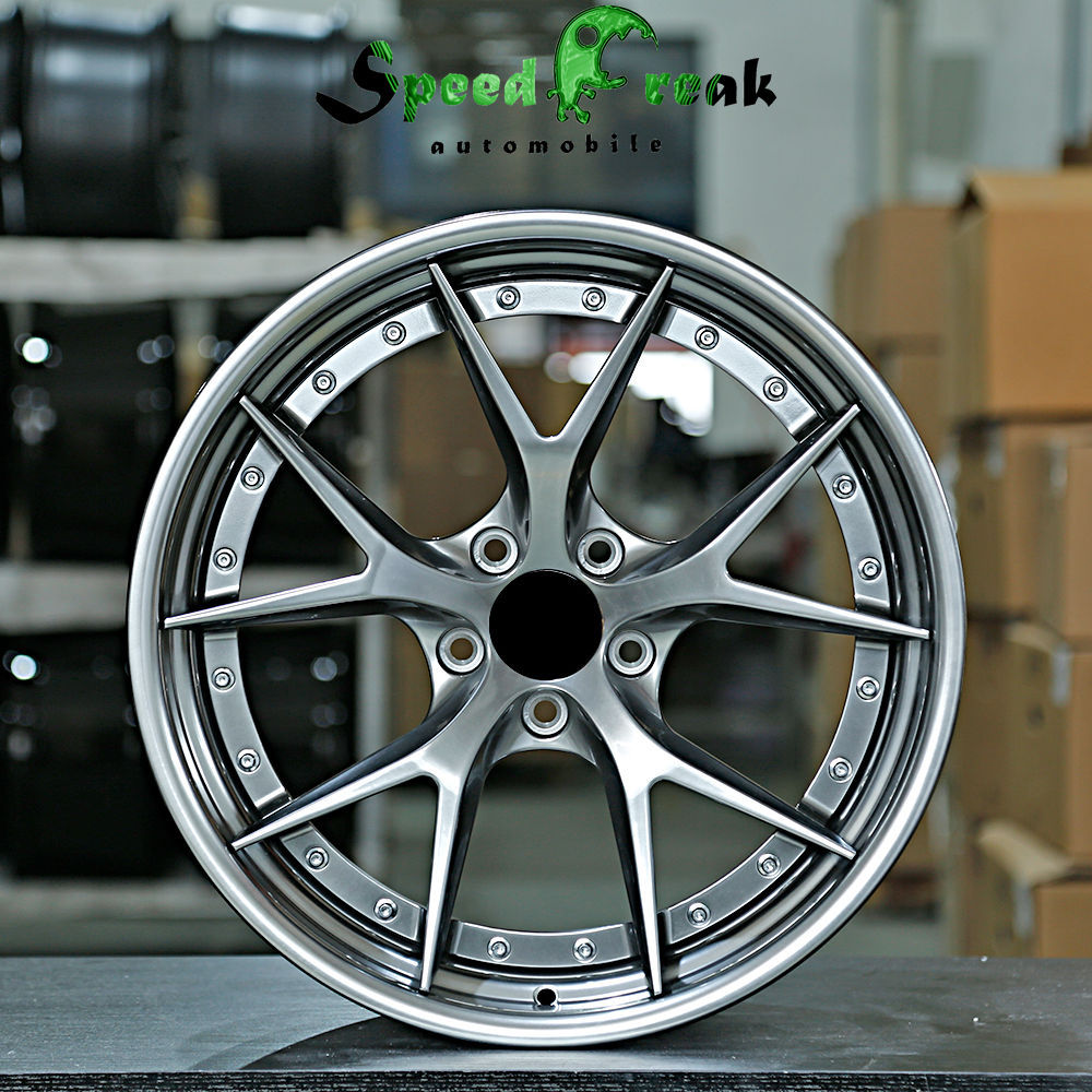 BBS Style Forged Wheel 1 Piece Design Customization By T6061-T6 Aluminum Alloy