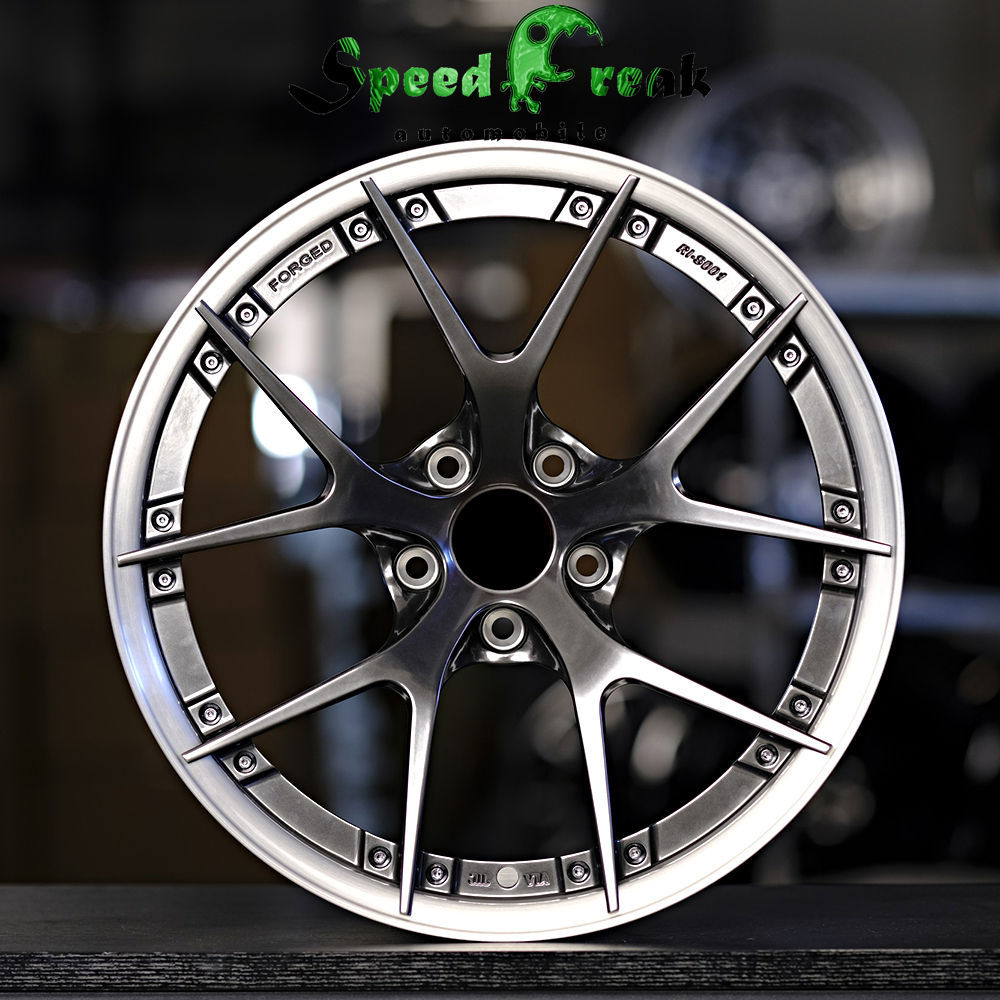 BBS Style Forged Wheel 2 Pieces Design Customization By T6061-T6 Aluminum Alloy