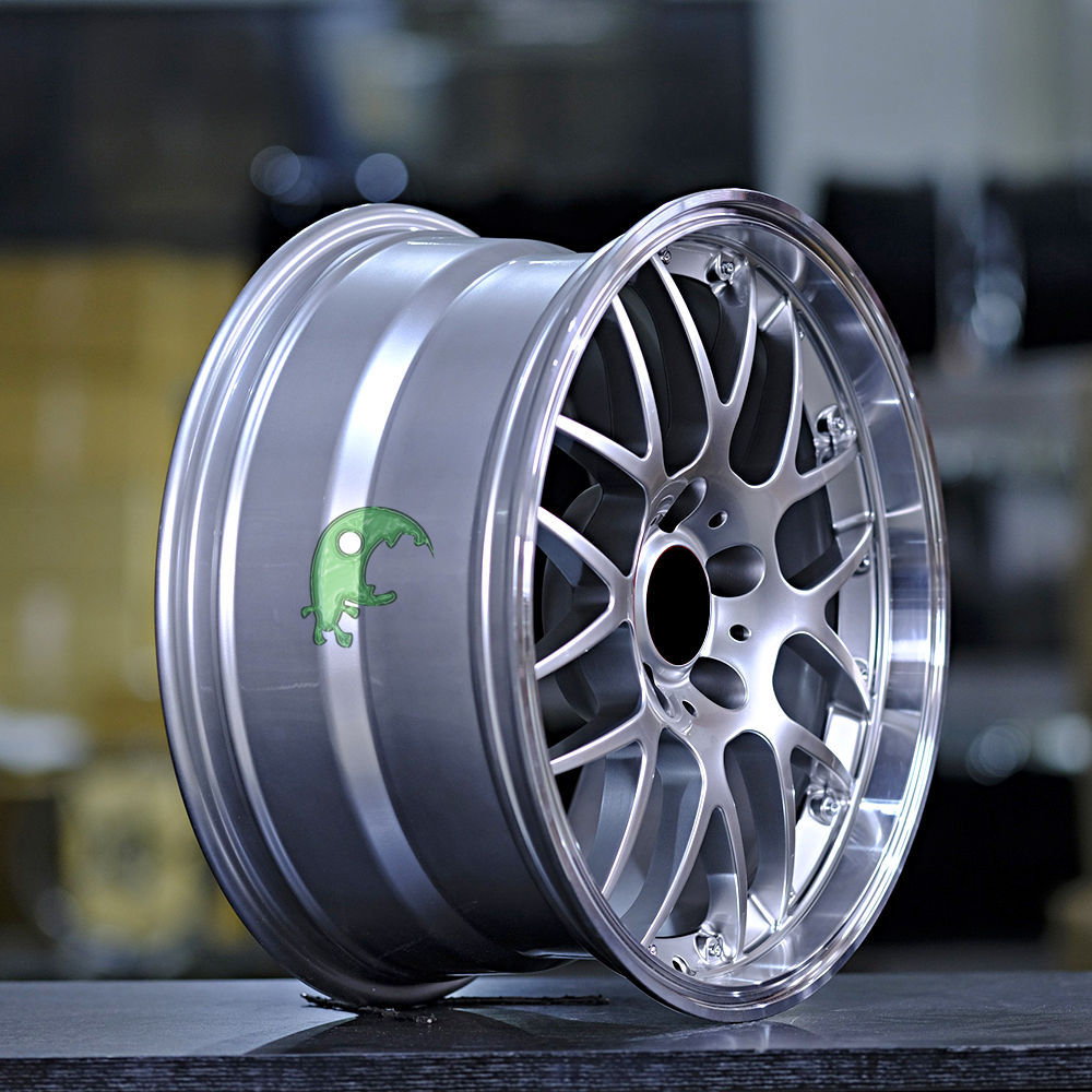 BBS Style Forged Wheel 2 Pieces Design Customization By T6061-T6 Aluminum Alloy