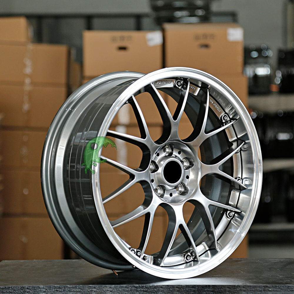 BBS Style Forged Wheel 1 Piece Design Customization By T6061-T6 Aluminum Alloy