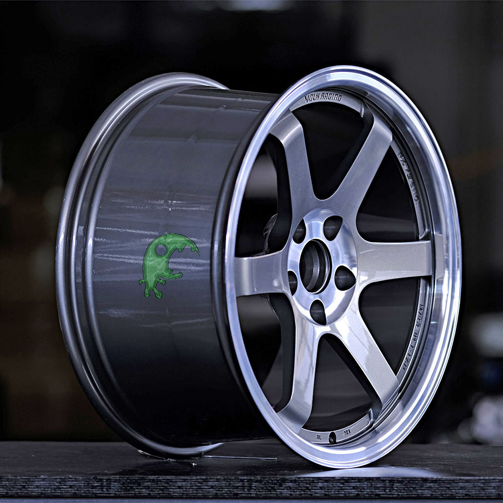 JDM Style Forged Wheel 1 Piece Design Customization By T6061-T6 Aluminum Alloy