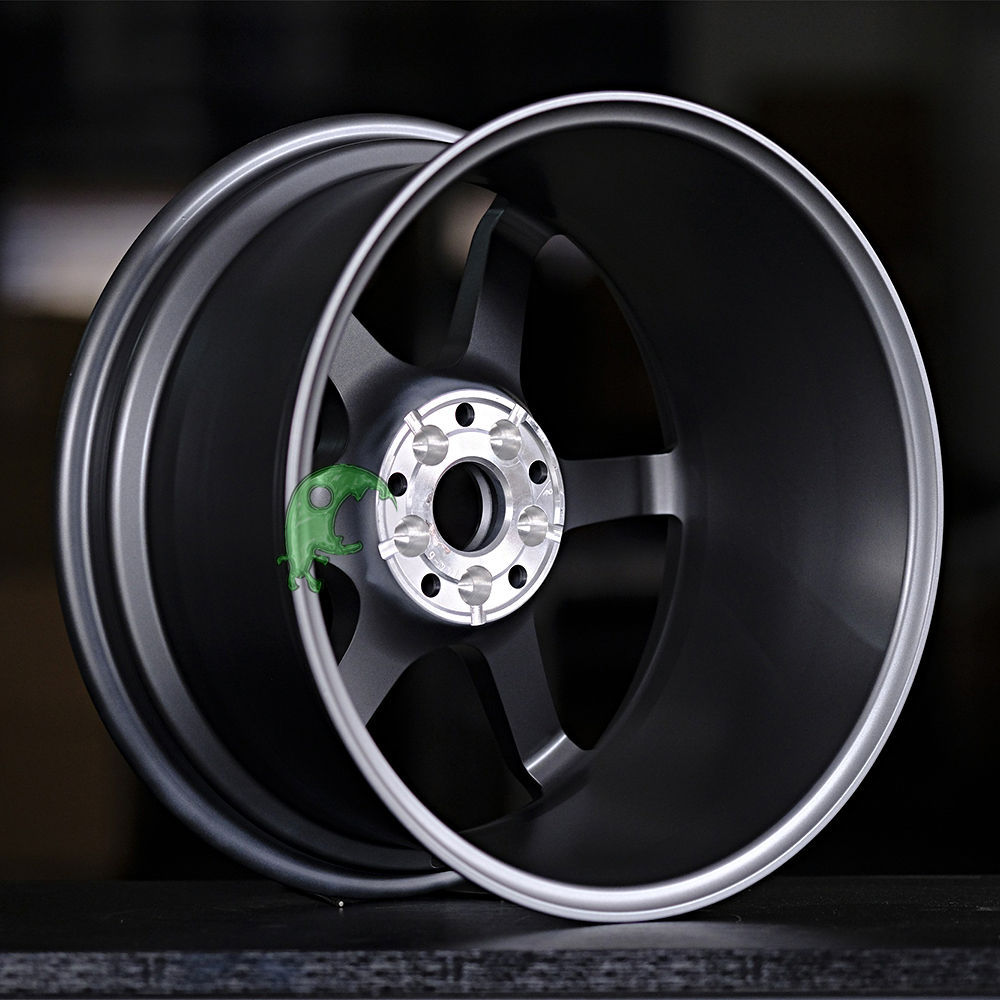 JDM Style Forged Wheel 1 Piece Design Customization By T6061-T6 Aluminum Alloy