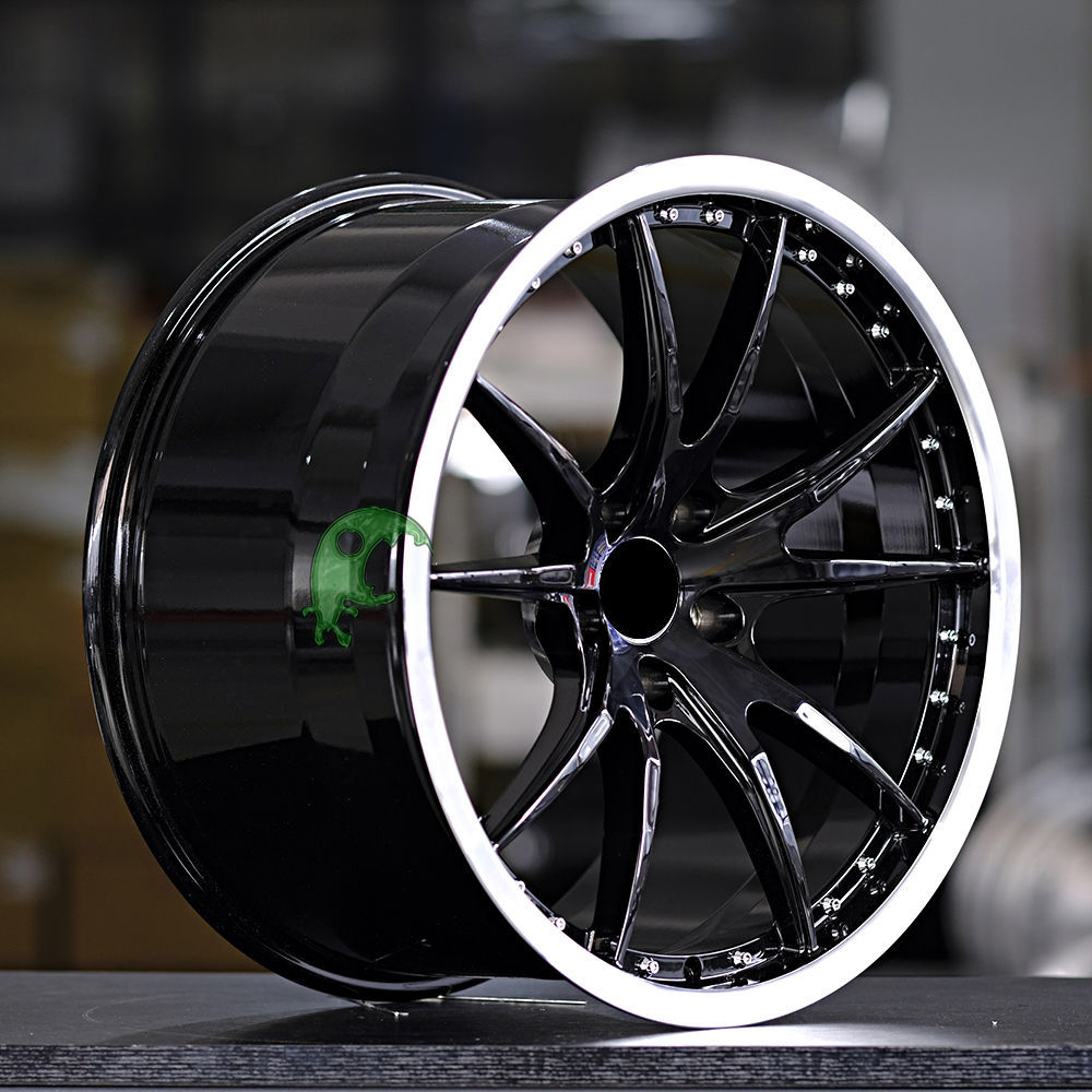 HRE Style Forged Wheel 2 Pieces Design Customization By T6061-T6 Aluminum Alloy