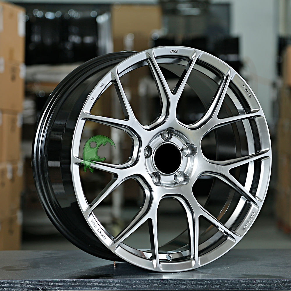 BBS Style Forged Wheel 1 Piece Design Customization By T6061-T6 Aluminum Alloy