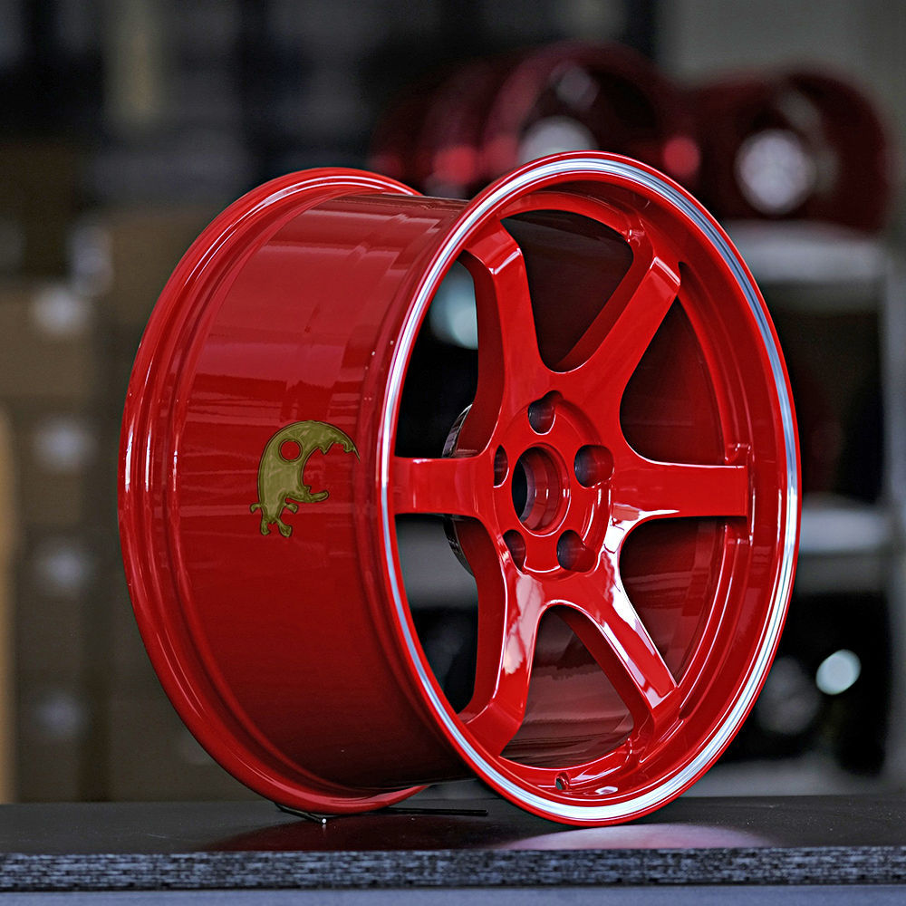 JDM Style Forged Wheel 1 Piece Design Customization By T6061-T6 Aluminum Alloy