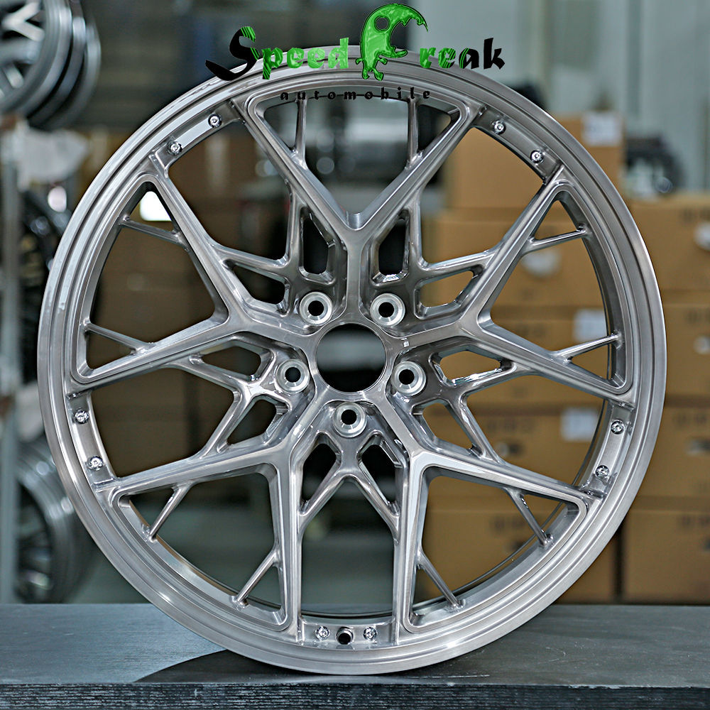 HRE Style Forged Wheel 1 Piece Design Customization By T6061-T6 Aluminum Alloy