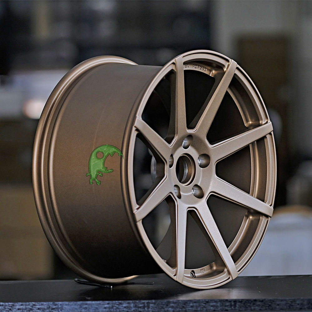 JDM Style Forged Wheel 1 Piece Design Customization By T6061-T6 Aluminum Alloy