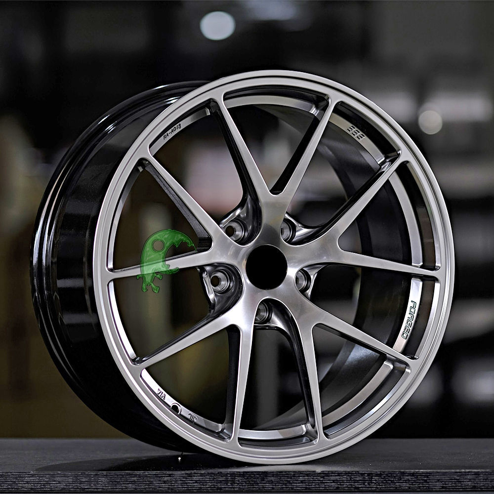 BBS Style Forged Wheel 1 Piece Design Customization By T6061-T6 Aluminum Alloy