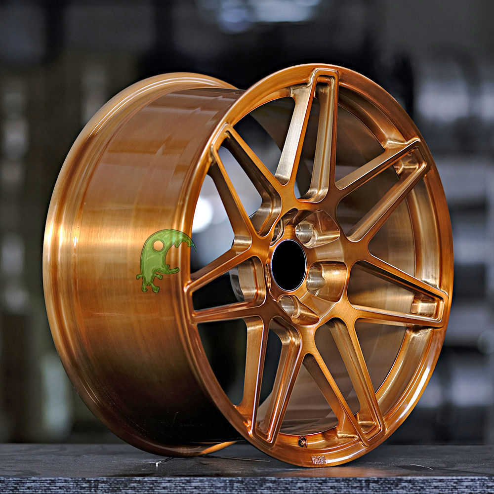 HRE Style Forged Wheel 1 Piece Design Customization By T6061-T6 Aluminum Alloy
