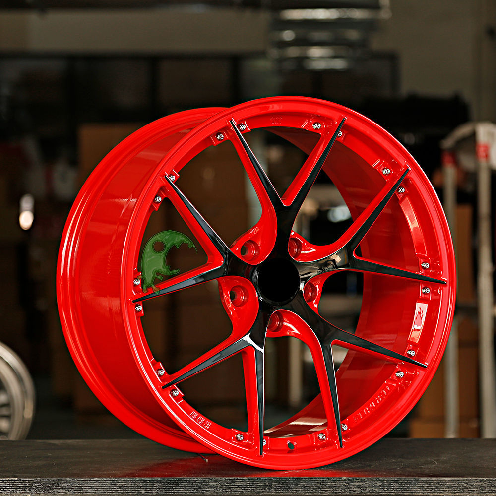 BBS Style Forged Wheel 1 Piece Design Customization By T6061-T6 Aluminum Alloy