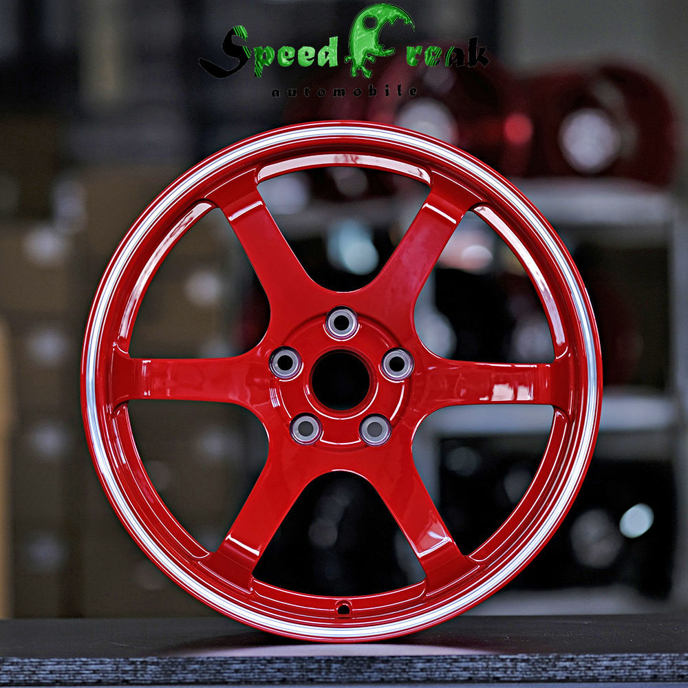 JDM Style Forged Wheel 1 Piece Design Customization By T6061-T6 Aluminum Alloy