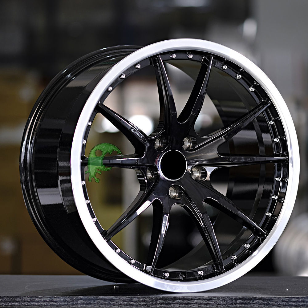 HRE Style Forged Wheel 2 Pieces Design Customization By T6061-T6 Aluminum Alloy