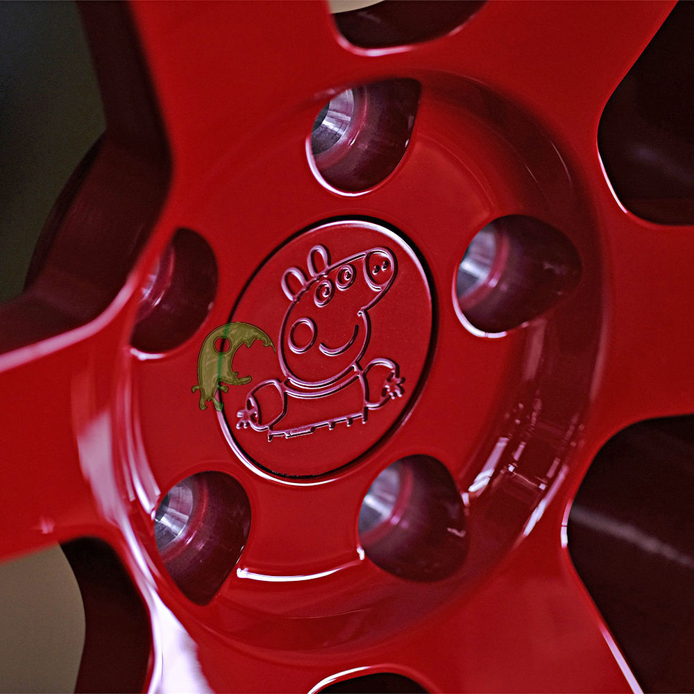 JDM Style Forged Wheel 1 Piece Design Customization By T6061-T6 Aluminum Alloy