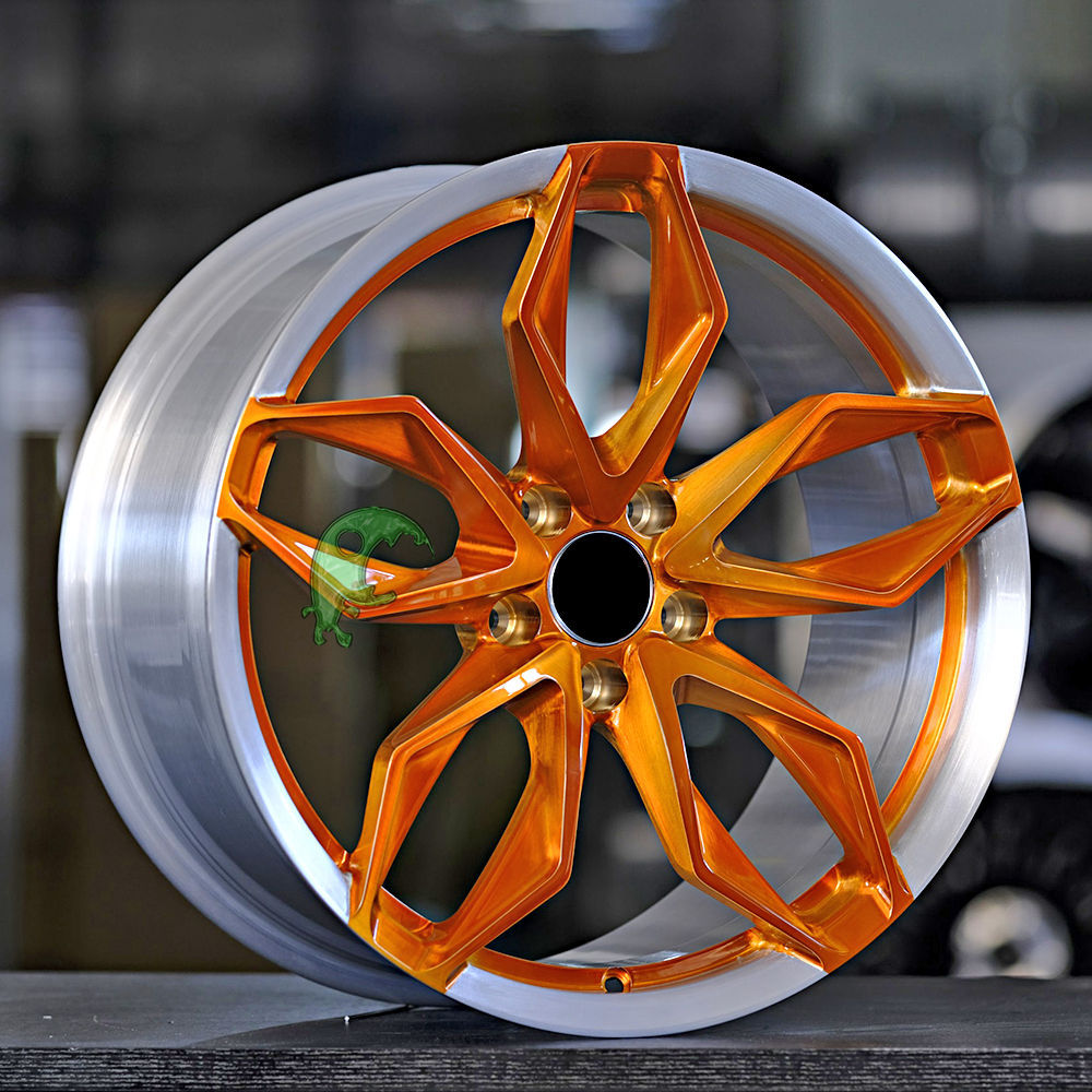 HRE Style Forged Wheel 1 Piece Design Customization By T6061-T6 Aluminum Alloy