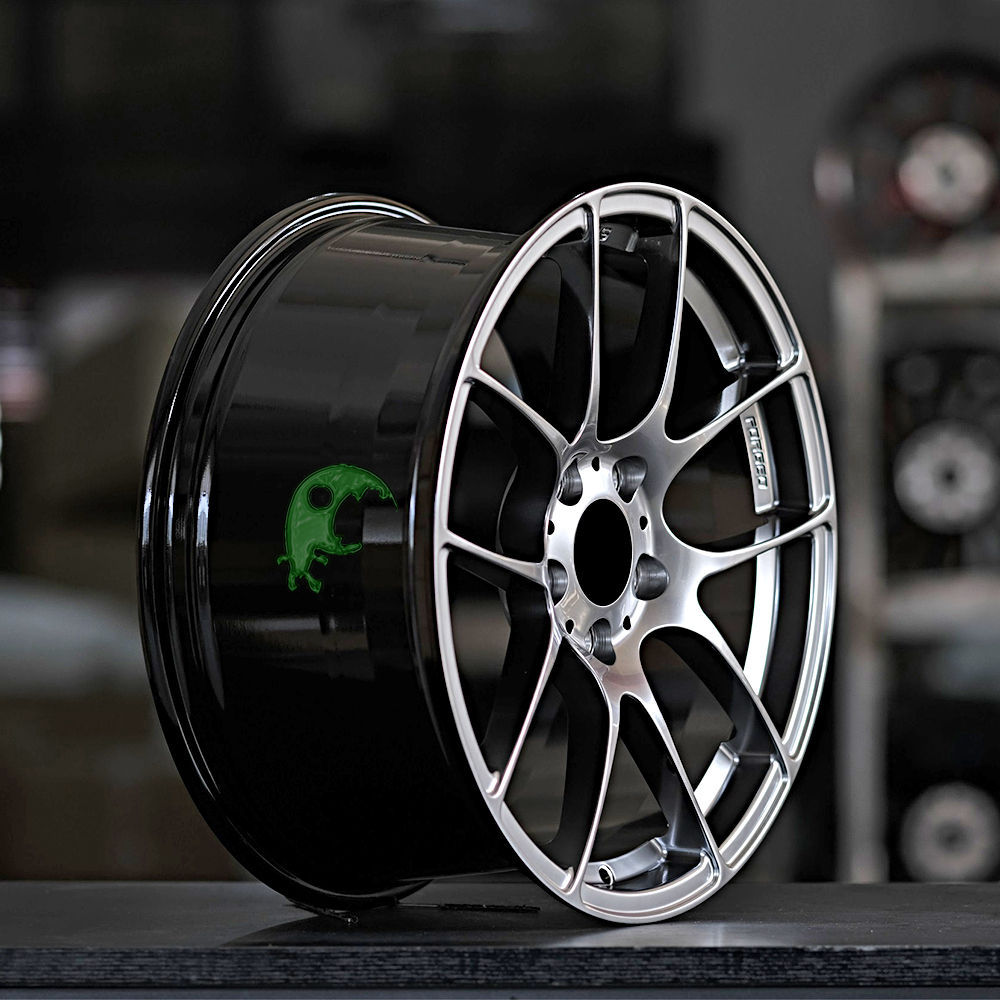 BBS Style Forged Wheel 1 Piece Design Customization By T6061-T6 Aluminum Alloy