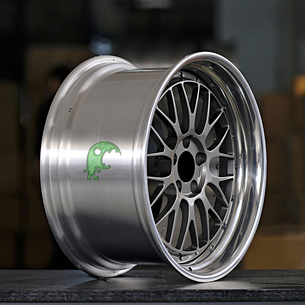 BBS Style Forged Wheel 2 Pieces Design Customization By T6061-T6 Aluminum Alloy