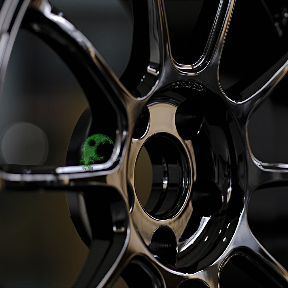 JDM Style Forged Wheel 1 Piece Design Customization By T6061-T6 Aluminum Alloy