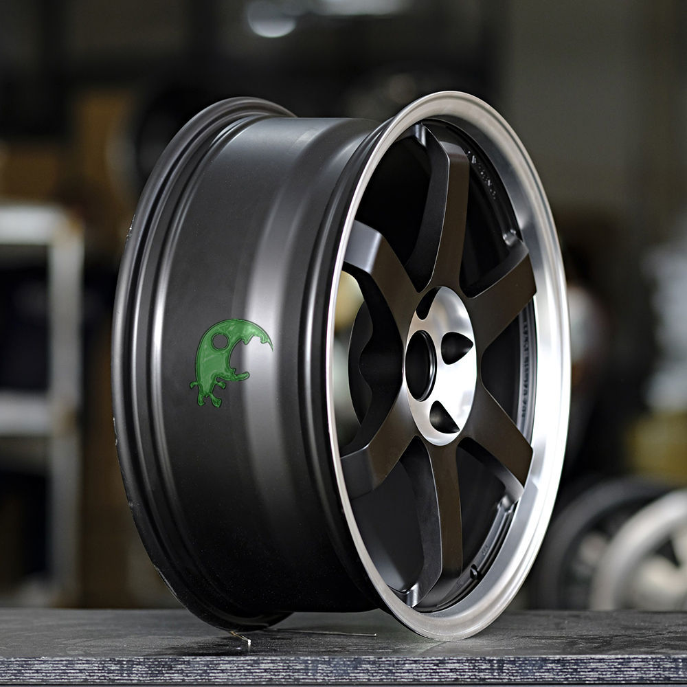 JDM Style Forged Wheel 1 Piece Design Customization By T6061-T6 Aluminum Alloy