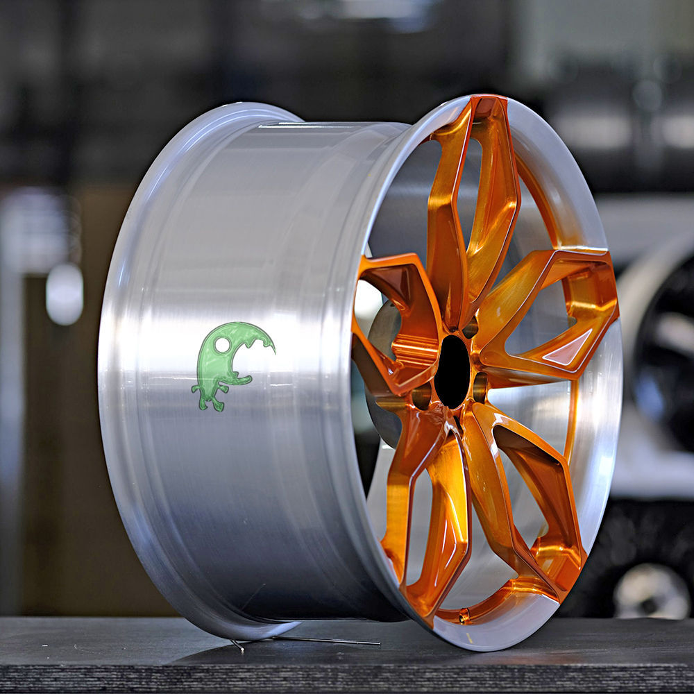 HRE Style Forged Wheel 1 Piece Design Customization By T6061-T6 Aluminum Alloy