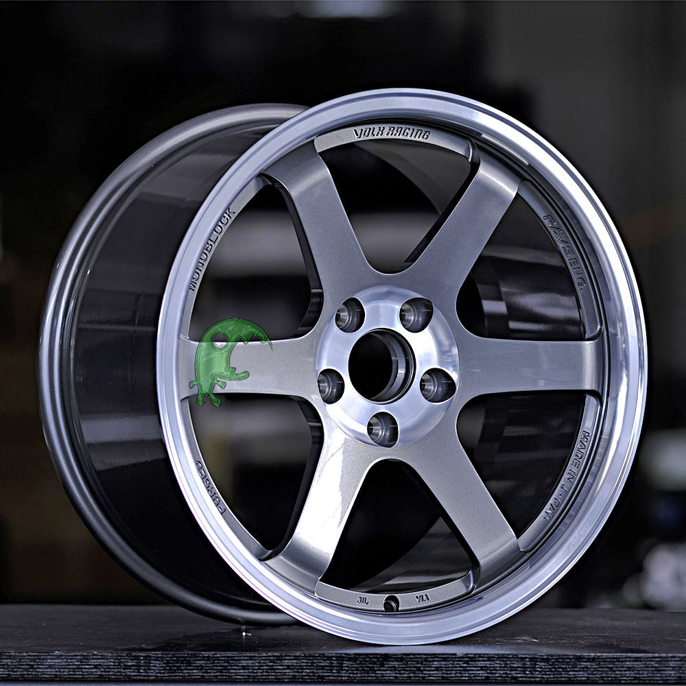 JDM Style Forged Wheel 1 Piece Design Customization By T6061-T6 Aluminum Alloy