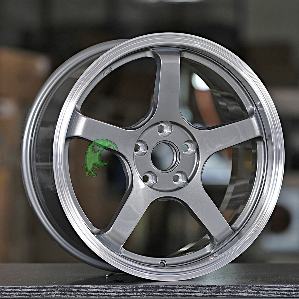 JDM Style Forged Wheel 1 Piece Design Customization By T6061-T6 Aluminum Alloy