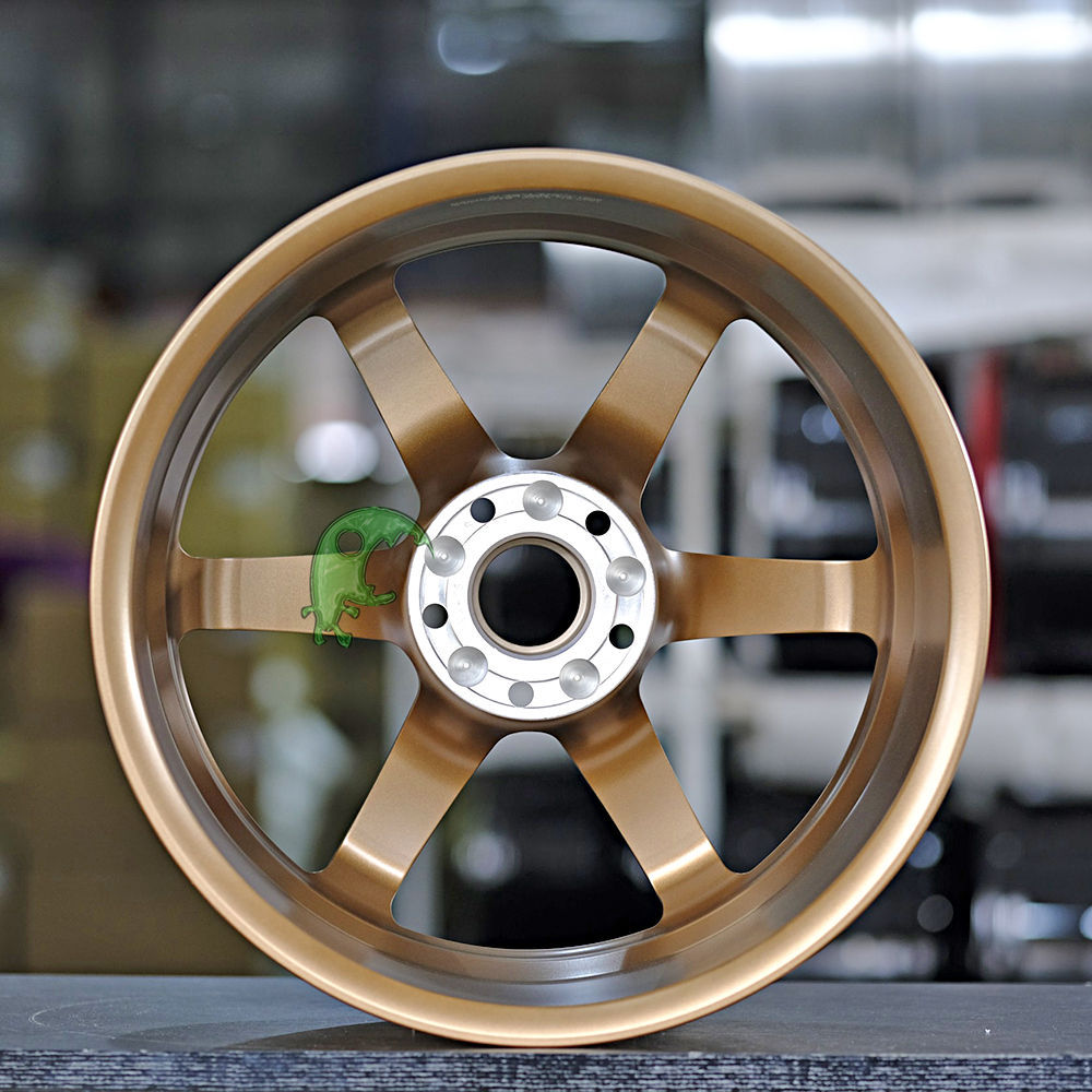 JDM Style Forged Wheel 1 Piece Design Customization By T6061-T6 Aluminum Alloy