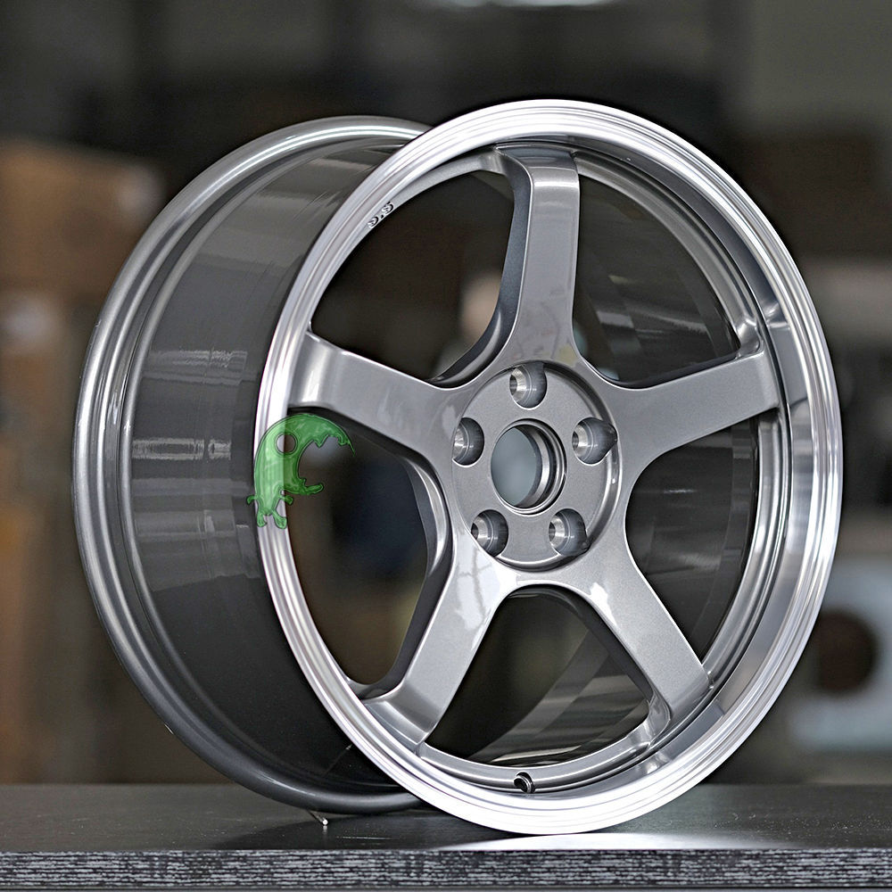JDM Style Forged Wheel 1 Piece Design Customization By T6061-T6 Aluminum Alloy