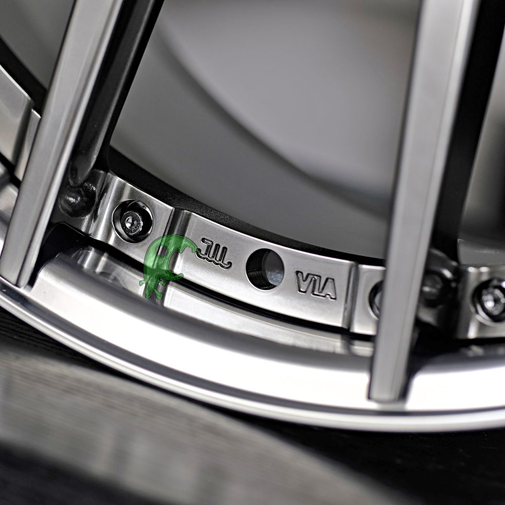 BBS Style Forged Wheel 2 Pieces Design Customization By T6061-T6 Aluminum Alloy