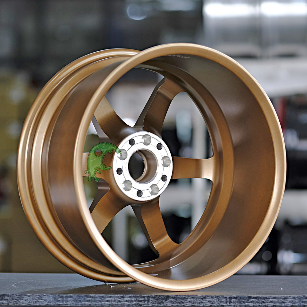 JDM Style Forged Wheel 1 Piece Design Customization By T6061-T6 Aluminum Alloy
