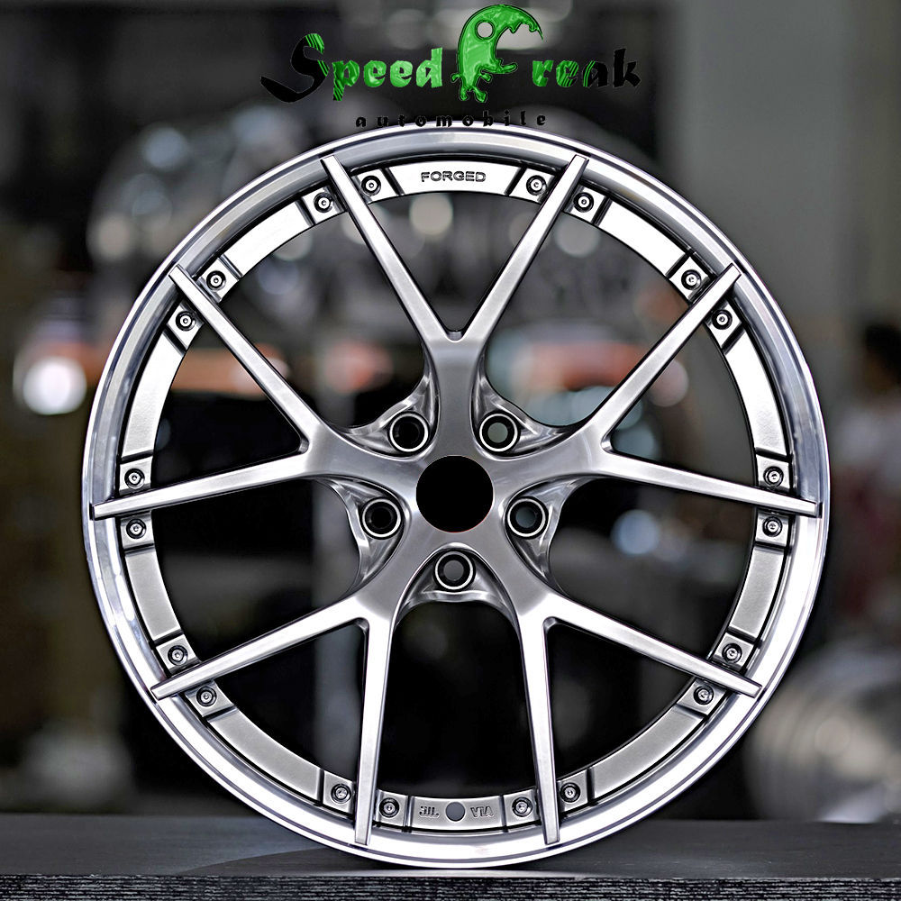 BBS Style Forged Wheel 2 Pieces Design Customization By T6061-T6 Aluminum Alloy