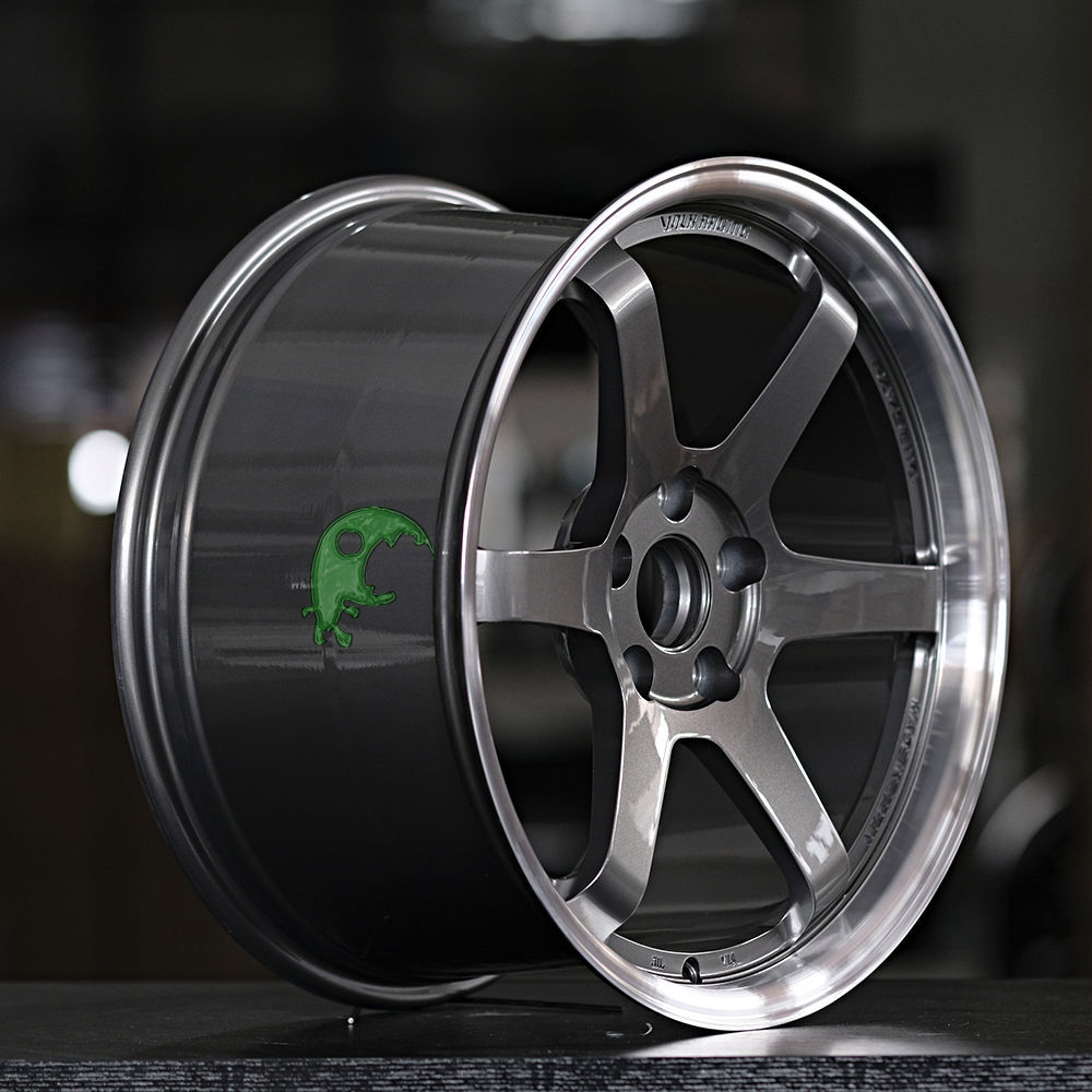 JDM Style Forged Wheel 1 Piece Design Customization By T6061-T6 Aluminum Alloy