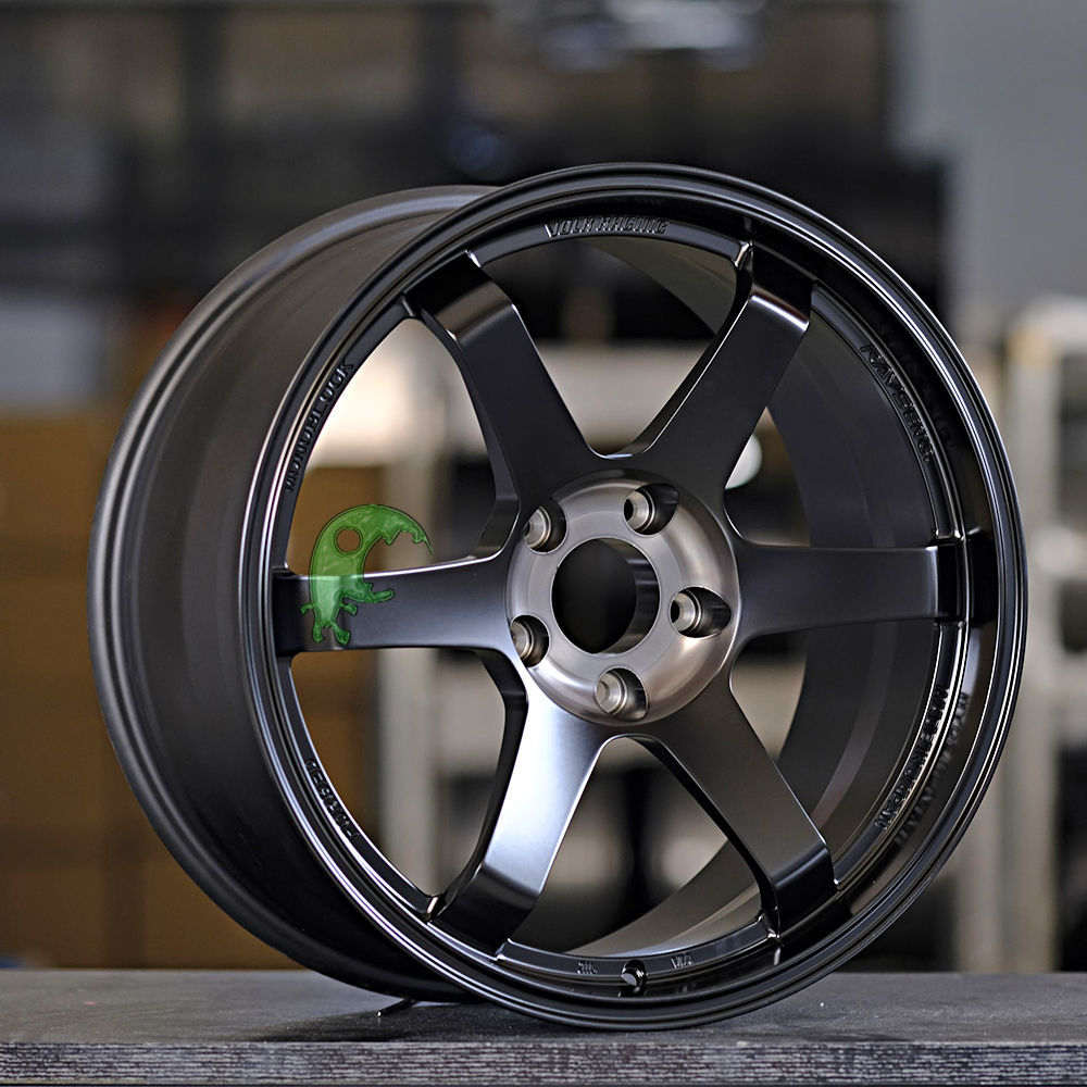 JDM Style Forged Wheel 1 Piece Design Customization By T6061-T6 Aluminum Alloy