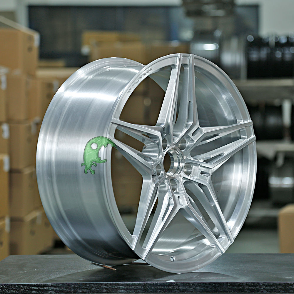JDM Style Forged Wheel 1 Piece Design Customization By T6061-T6 Aluminum Alloy