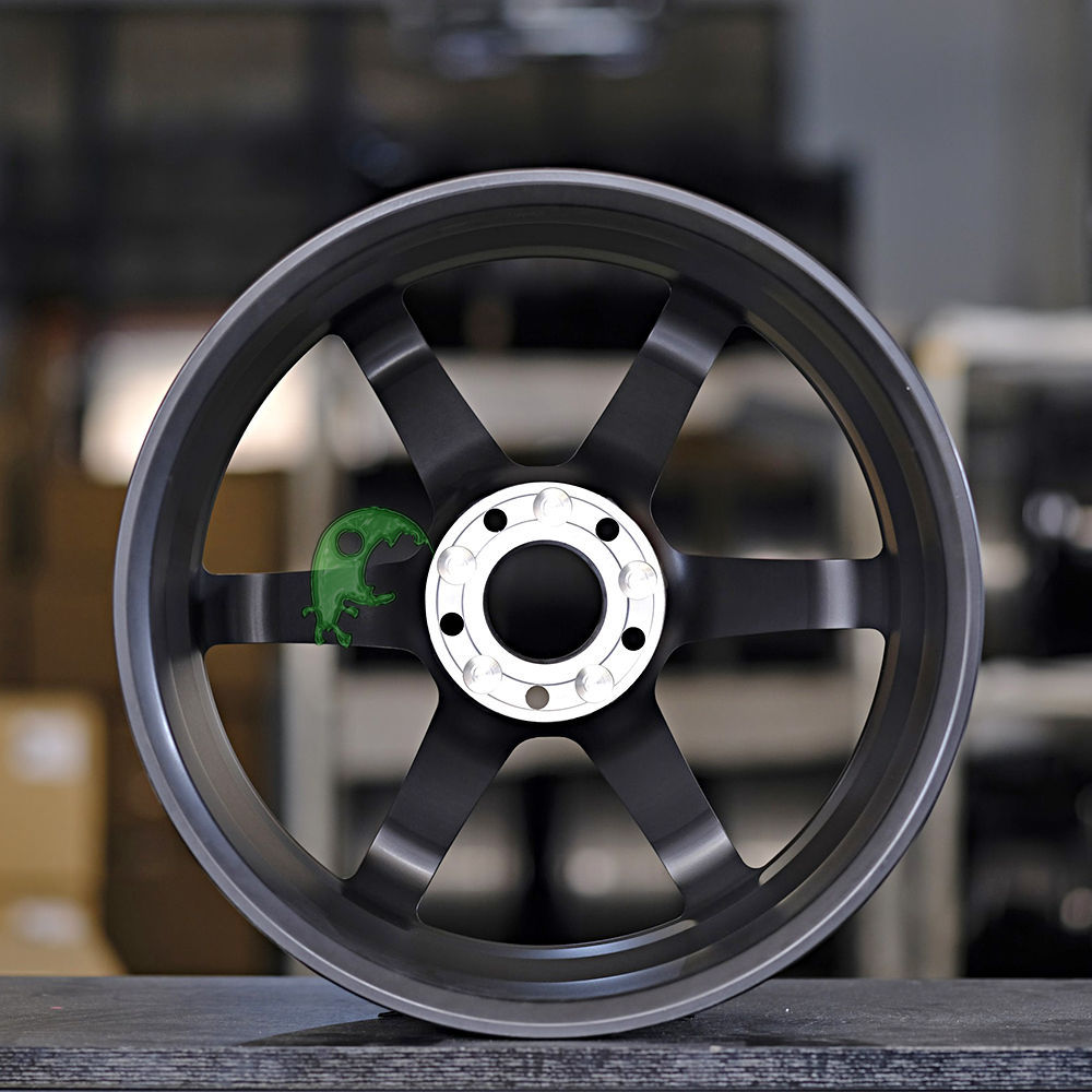 JDM Style Forged Wheel 1 Piece Design Customization By T6061-T6 Aluminum Alloy