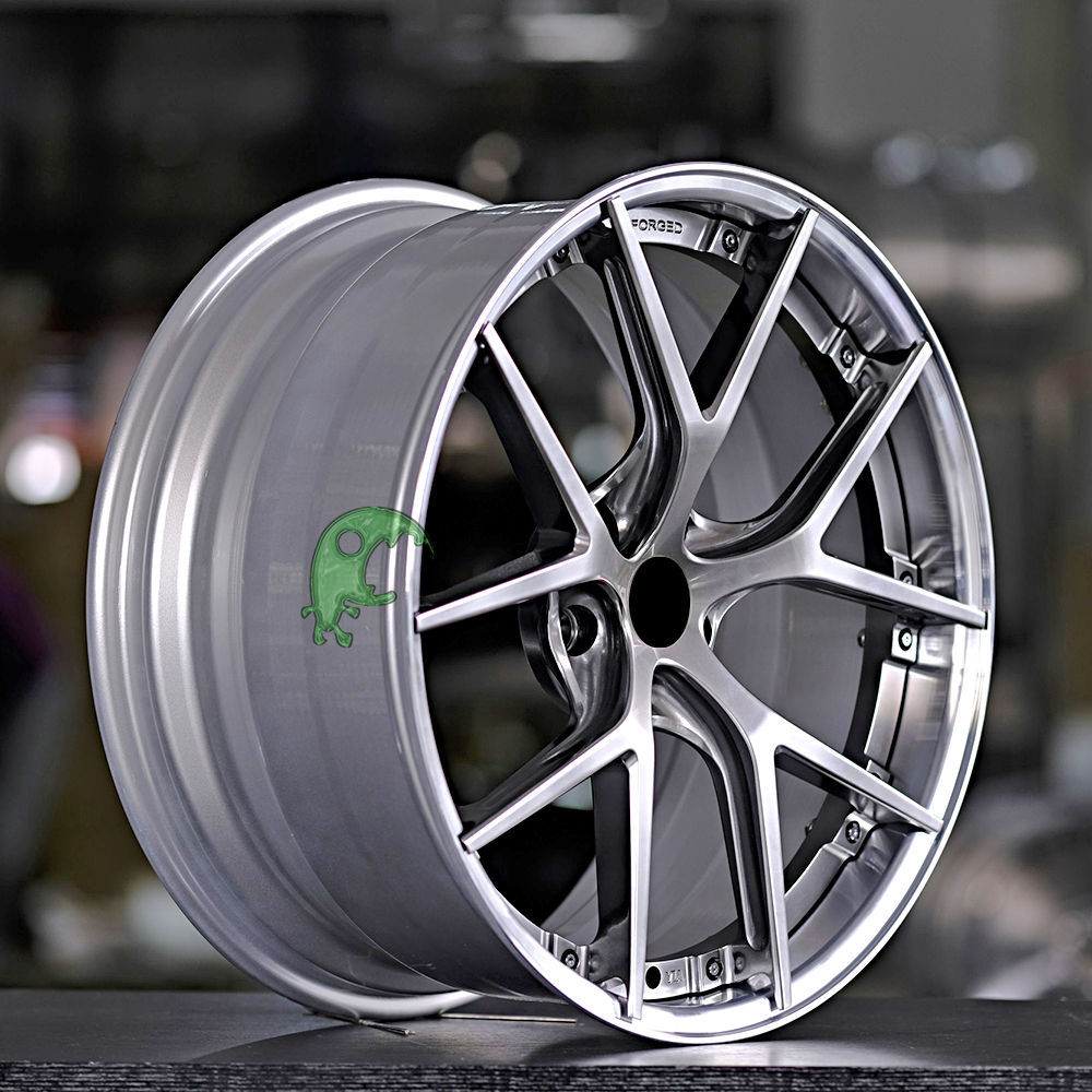 BBS Style Forged Wheel 2 Pieces Design Customization By T6061-T6 Aluminum Alloy
