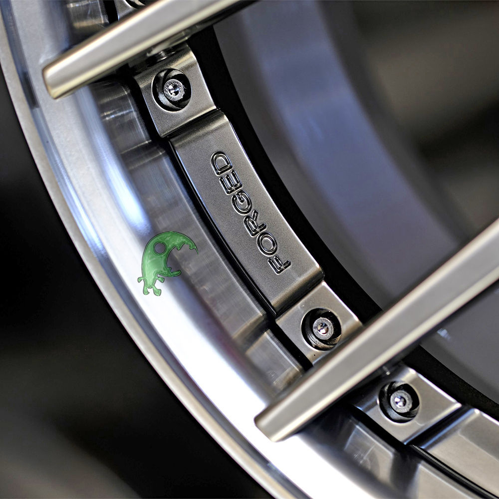 BBS Style Forged Wheel 2 Pieces Design Customization By T6061-T6 Aluminum Alloy