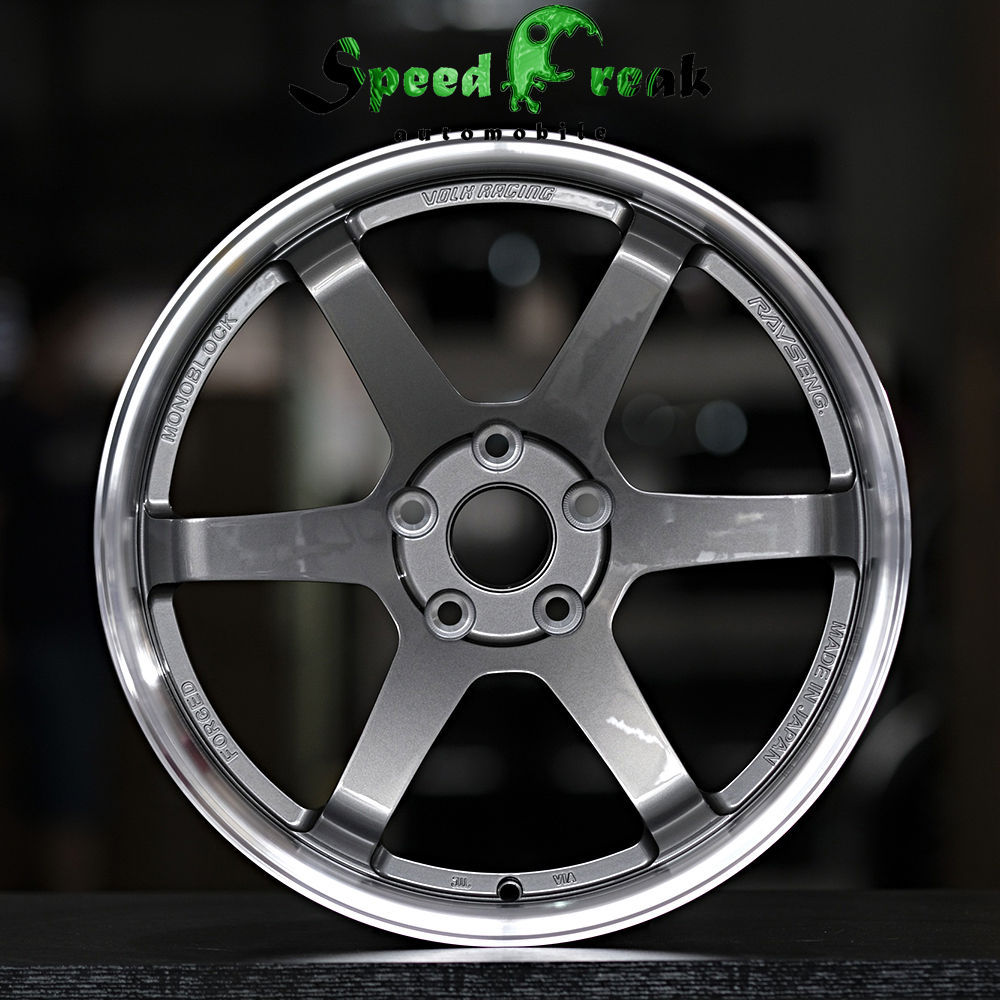 JDM Style Forged Wheel 1 Piece Design Customization By T6061-T6 Aluminum Alloy