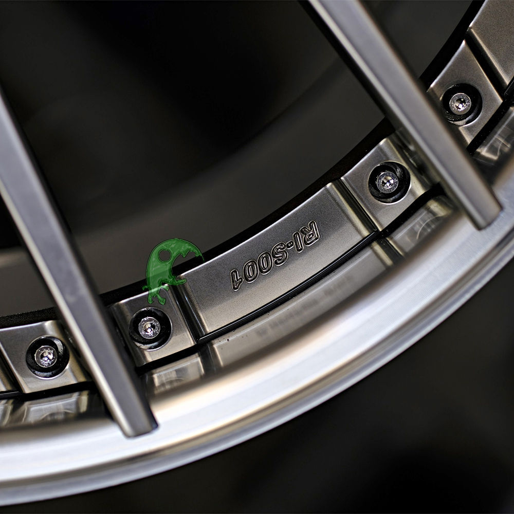 BBS Style Forged Wheel 2 Pieces Design Customization By T6061-T6 Aluminum Alloy