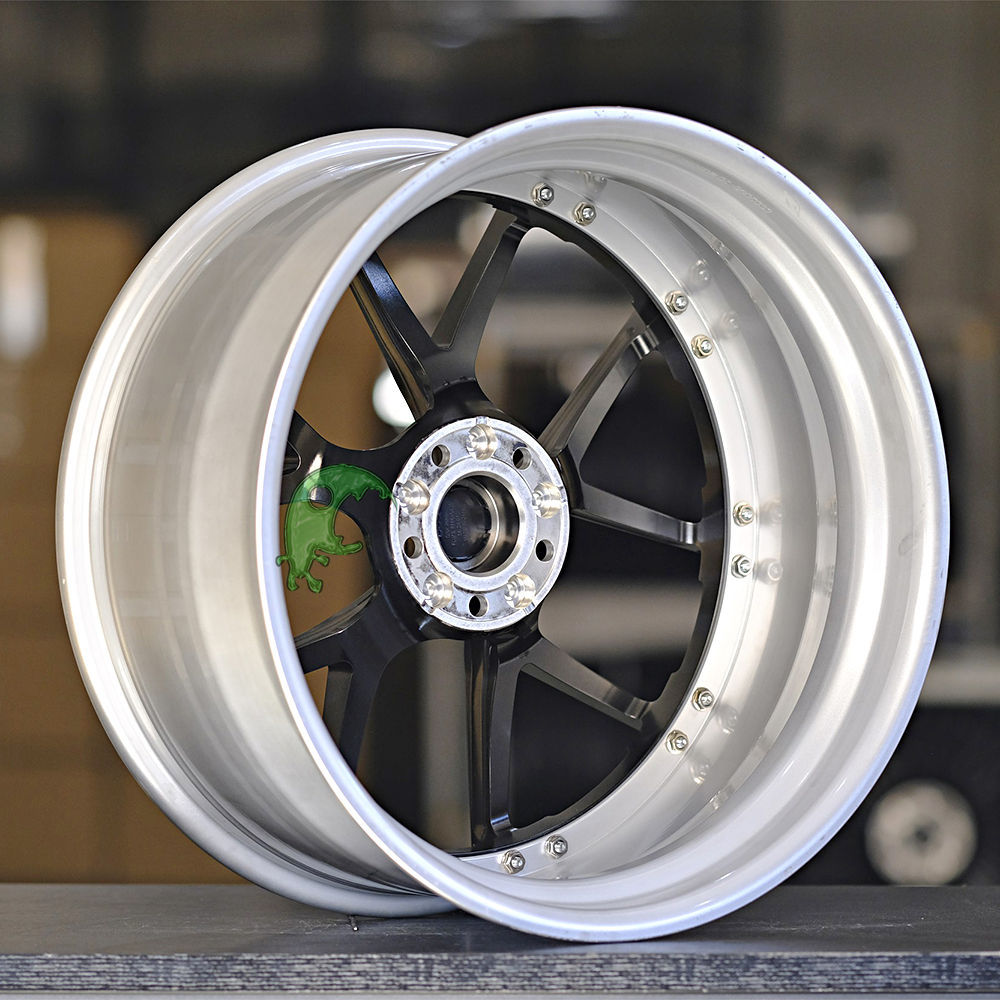 BBS Style Forged Wheel 2 Pieces Design Customization By T6061-T6 Aluminum Alloy