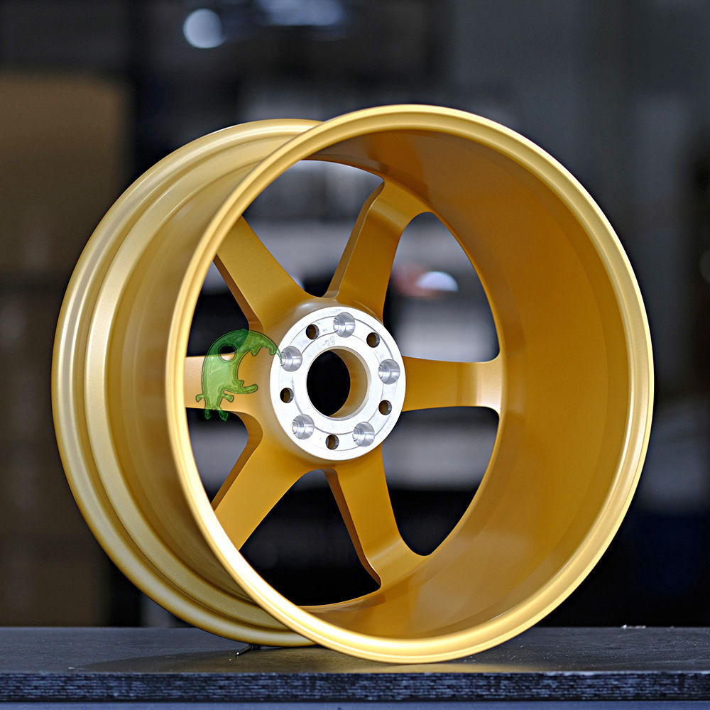 JDM Style Forged Wheel 1 Piece Design Customization By T6061-T6 Aluminum Alloy