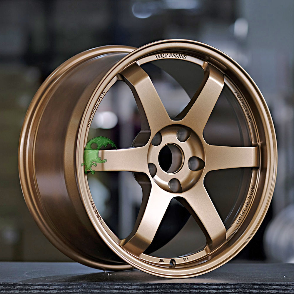 JDM Style Forged Wheel 1 Piece Design Customization By T6061-T6 Aluminum Alloy
