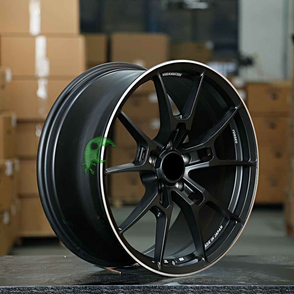 JDM Style Forged Wheel 1 Piece Design Customization By T6061-T6 Aluminum Alloy