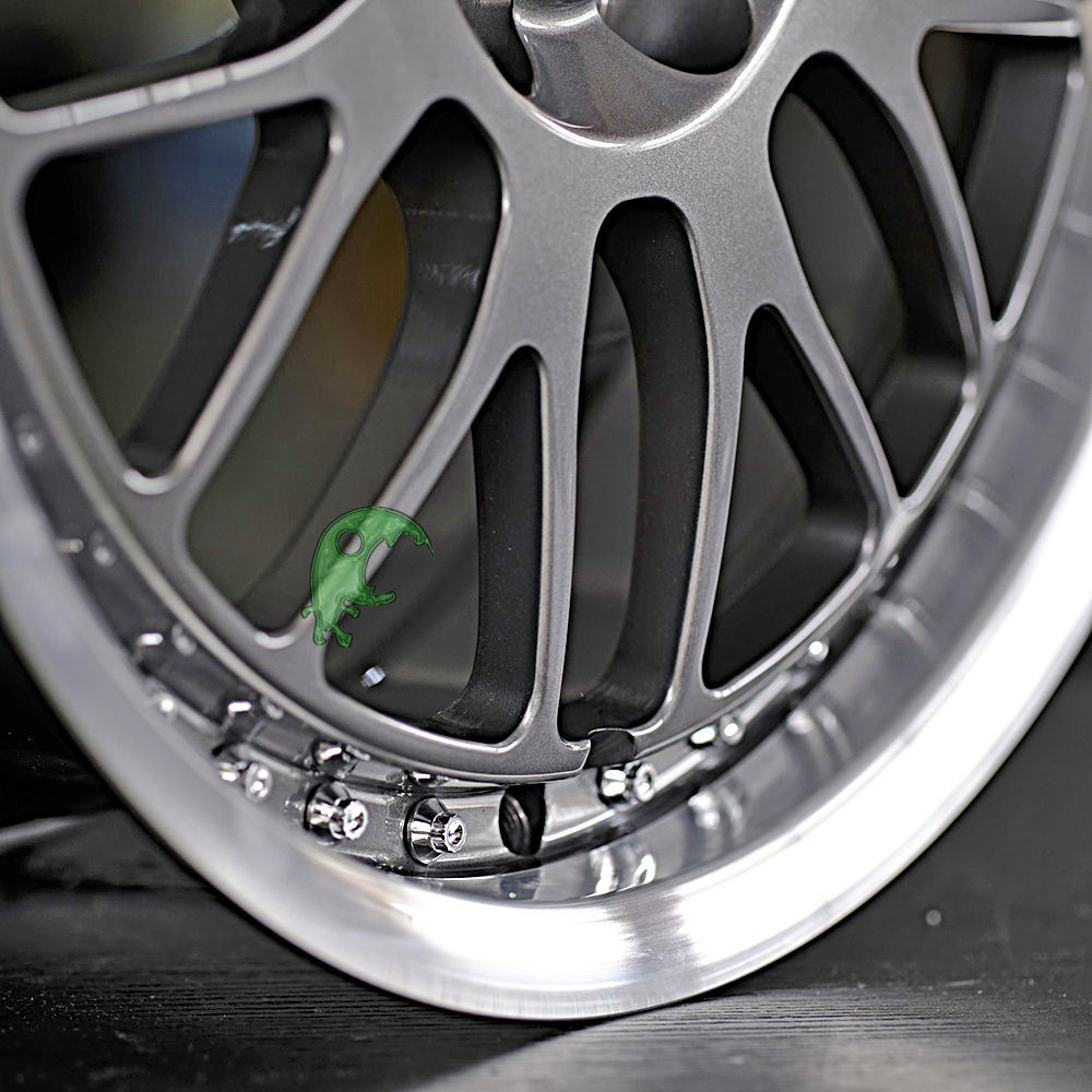 BBS Style Forged Wheel 2 Pieces Design Customization By T6061-T6 Aluminum Alloy