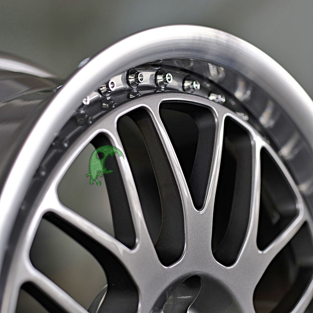 BBS Style Forged Wheel 2 Pieces Design Customization By T6061-T6 Aluminum Alloy