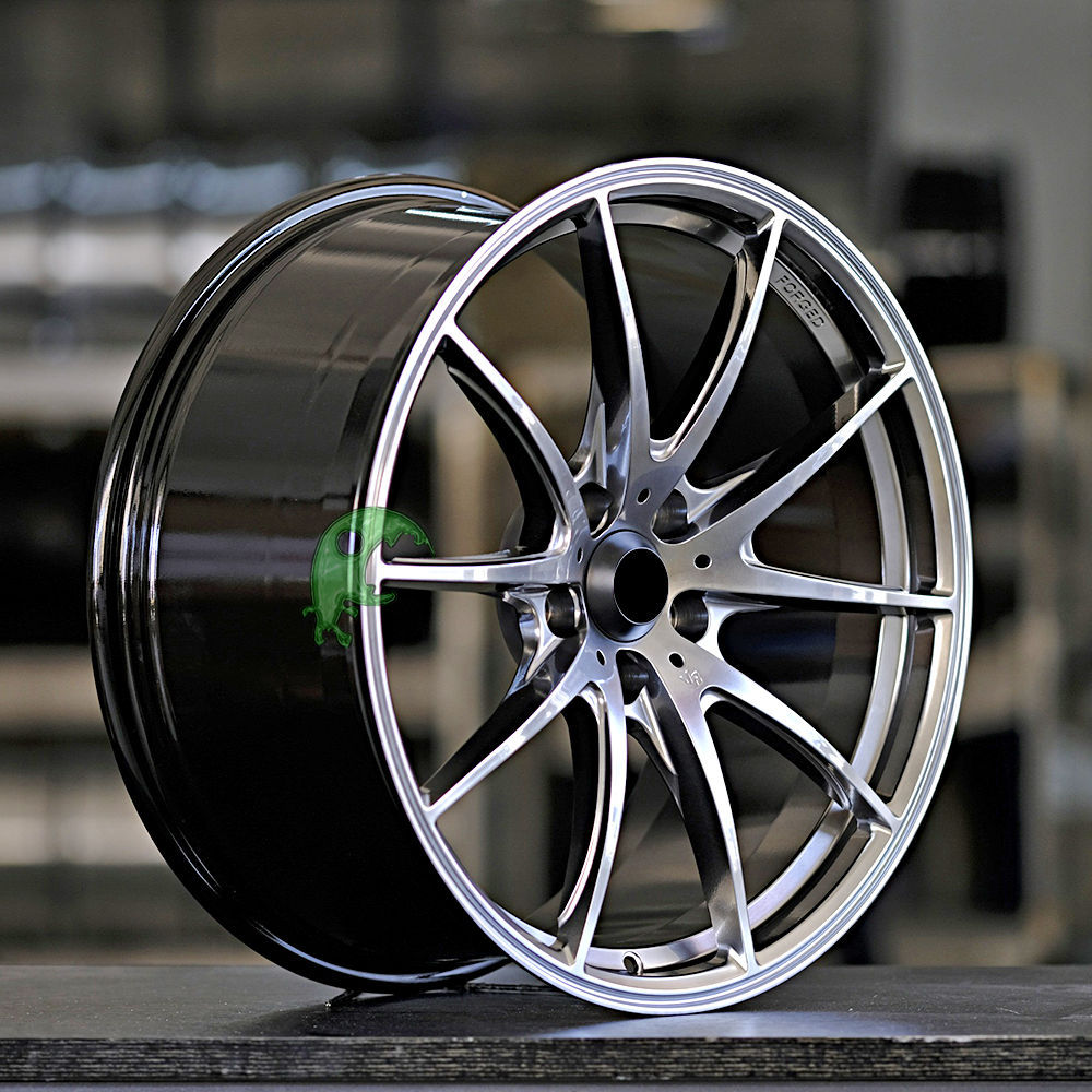 JDM Style Forged Wheel 1 Piece Design Customization By T6061-T6 Aluminum Alloy