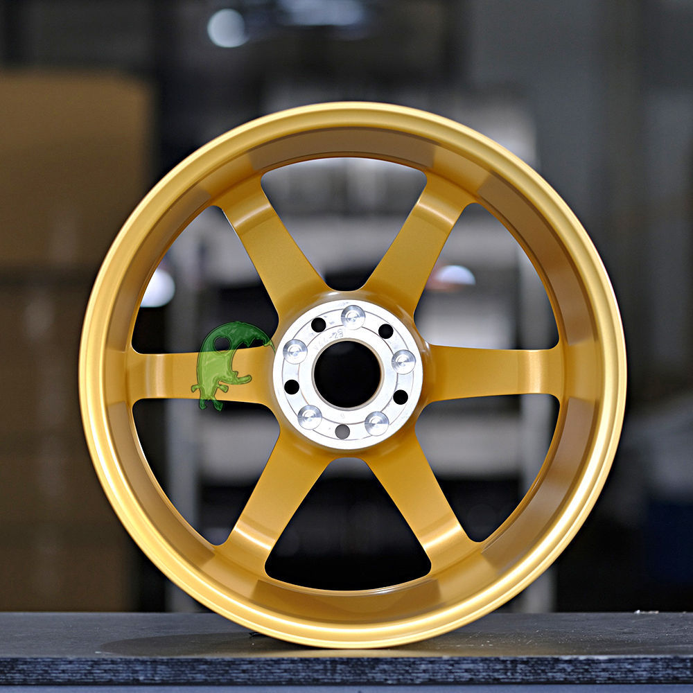 JDM Style Forged Wheel 1 Piece Design Customization By T6061-T6 Aluminum Alloy