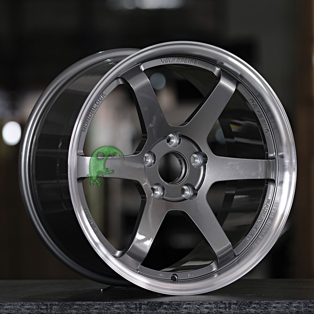 JDM Style Forged Wheel 1 Piece Design Customization By T6061-T6 Aluminum Alloy