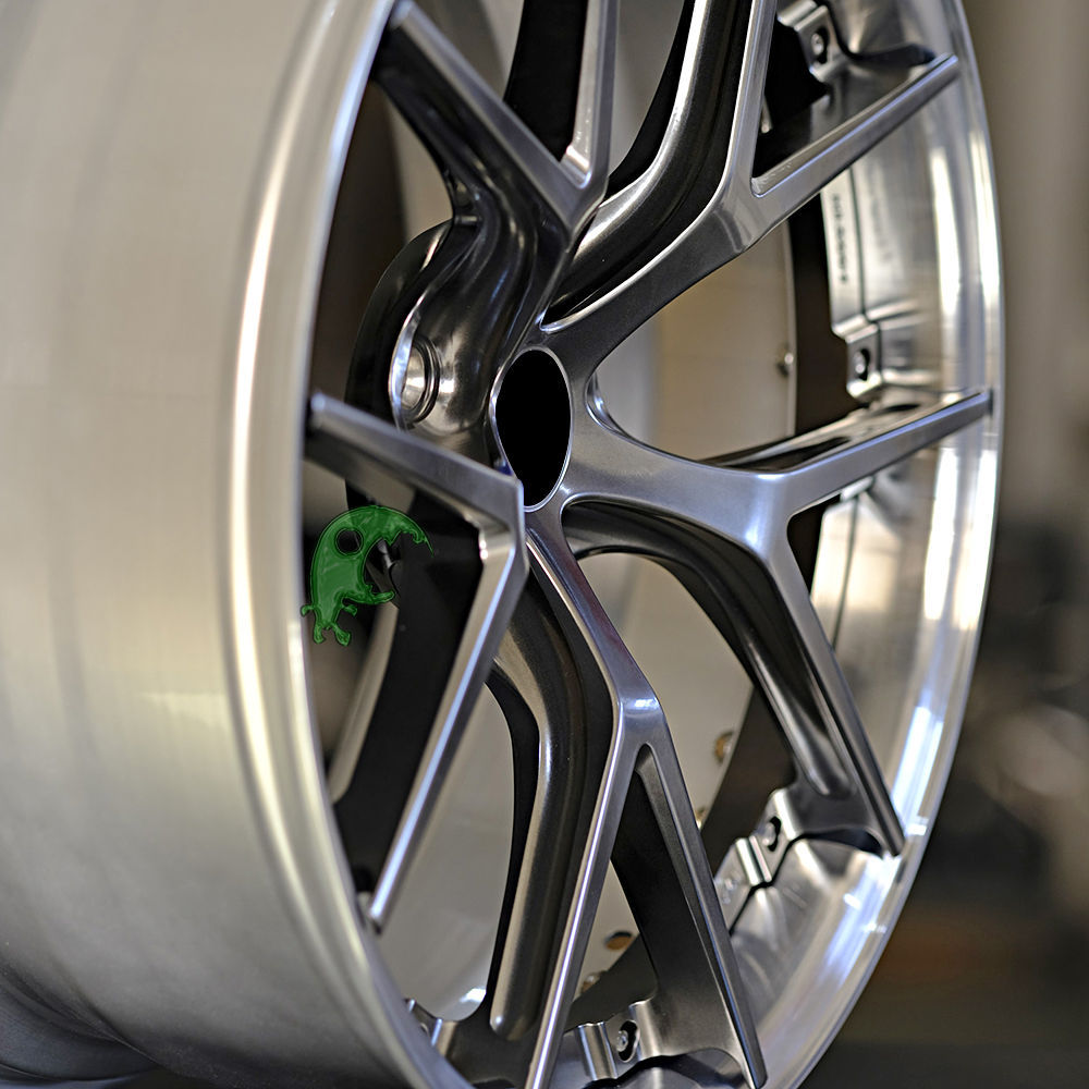 BBS Style Forged Wheel 2 Pieces Design Customization By T6061-T6 Aluminum Alloy